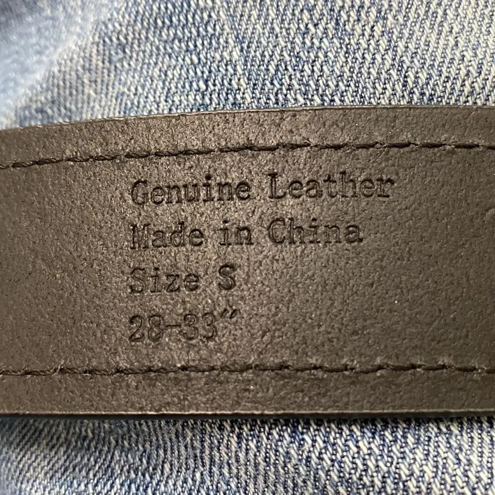 MAC TOOLS - LEATHER BLACK & GRAY BELT - FITS 28-33” - GOOD CONDITION - S5‎
